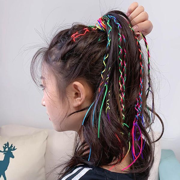 hair accessories 90cm colorful polyester hip hop children's ribbon rope for girls women diy ponytail band styling tool, Slivery;white
hair accessories 90cm colorful polyester hip hop children's ribbon rope for girls women diy ponytail band styling tool, Slivery;white