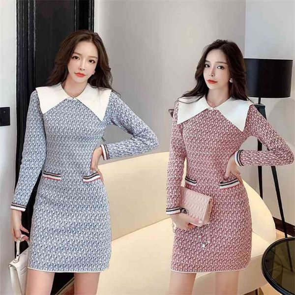 knitting ladies korea long sleeve pink warm club party sweater dresses for women clothing 210602, Black;gray
knitting ladies korea long sleeve pink warm club party sweater dresses for women clothing 210602, Black;gray