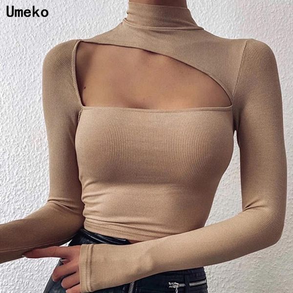 skinny chest hollow out women t-shirt fashion solid color high collar long sleeve casual basic white y2k women's
skinny chest hollow out women t-shirt fashion solid color high collar long sleeve casual basic white y2k women's