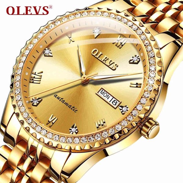 olevs business automatic mechanical waterproof deposited street lighting points date clock s-g6604, Slivery;brown
olevs business automatic mechanical waterproof deposited street lighting points date clock s-g6604, Slivery;brown