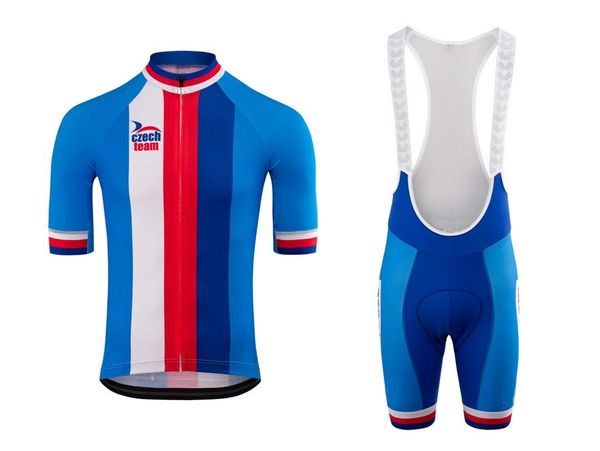 racing sets 2021 czech team short sleeve cycling jersey summer wear ropa ciclismo+bib shorts with power band, Black;blue
racing sets 2021 czech team short sleeve cycling jersey summer wear ropa ciclismo+bib shorts with power band, Black;blue
