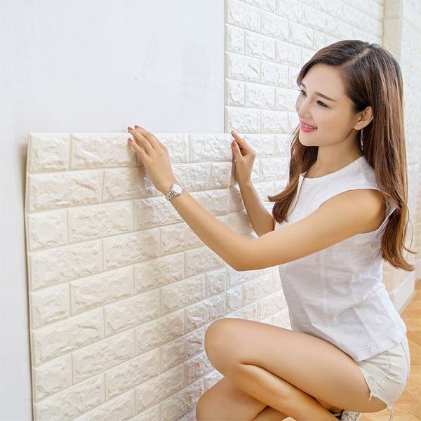 wallpapers 70*38 3d wall sticker self adhesive wallpaper diy brick living roomtv kids safty bedroomwarm home waterproof decor
wallpapers 70*38 3d wall sticker self adhesive wallpaper diy brick living roomtv kids safty bedroomwarm home waterproof decor