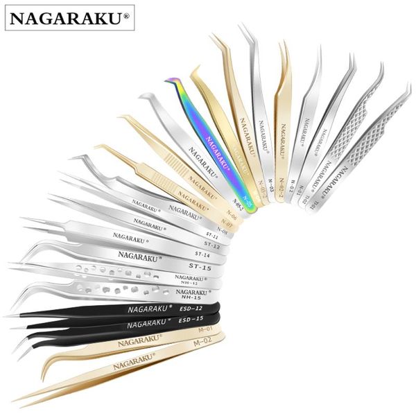 eyebrow tools & stencils nagaraku eyelash extension tweezers makeup stainless steel non-magnetic pincet false 3d accurate
eyebrow tools & stencils nagaraku eyelash extension tweezers makeup stainless steel non-magnetic pincet false 3d accurate