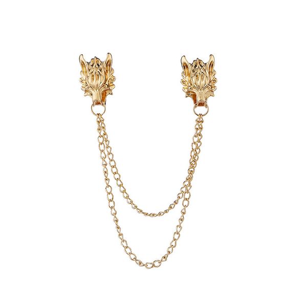 luxury designers new fashion alloy bibcock shirt collar pin suit chinese dragon brooch men's accessories xmas gifts, Gray
luxury designers new fashion alloy bibcock shirt collar pin suit chinese dragon brooch men's accessories xmas gifts, Gray