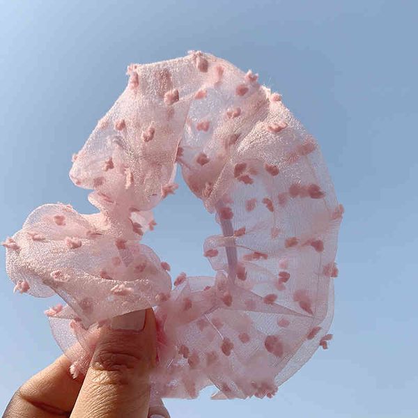 12 transparent solid colors dot scruchie elastic band for women girl rope ponytail horse holder hair accessories hairbands, Pink
12 transparent solid colors dot scruchie elastic band for women girl rope ponytail horse holder hair accessories hairbands, Pink