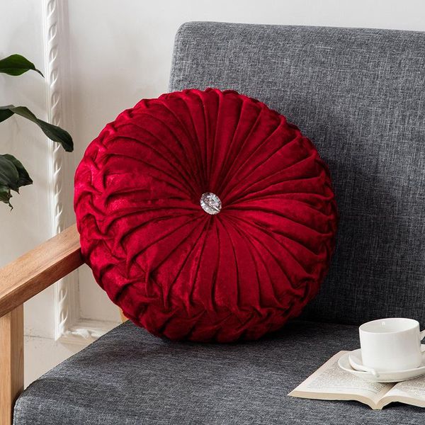 cushion/decorative pillow 7 pastoral style pumpkin round seat cushion/back cushion or as sofa velvet fabric 35x35cm 9 colors
cushion/decorative pillow 7 pastoral style pumpkin round seat cushion/back cushion or as sofa velvet fabric 35x35cm 9 colors