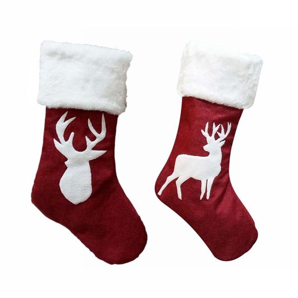 christmas decorations 2x large stocking elk pattern sock gift holder tree decoration year bags candy a & b
christmas decorations 2x large stocking elk pattern sock gift holder tree decoration year bags candy a & b
