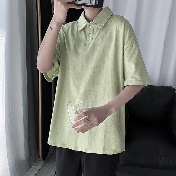 men's polo shirt 2021 summer solid short sleeve t- with multiple lapels and half sleeves t013, White;black
men's polo shirt 2021 summer solid short sleeve t- with multiple lapels and half sleeves t013, White;black