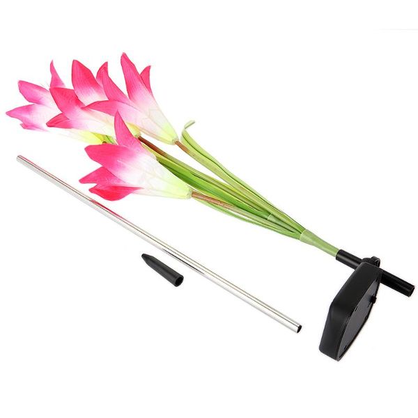 solar lamps lily flower light color changing energy saving led outdoor garden lighting leds simulation lamp
solar lamps lily flower light color changing energy saving led outdoor garden lighting leds simulation lamp