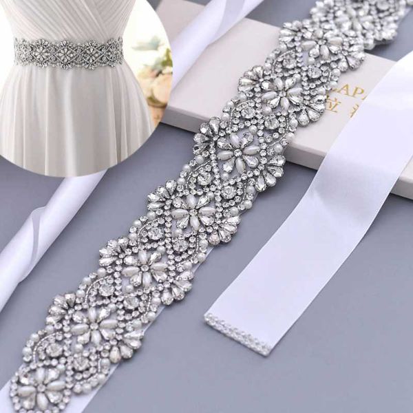 wedding sashes ueen s04b iuxury bridal belt women's rhinestones crystals bride waist for girlfriend dress, White
wedding sashes ueen s04b iuxury bridal belt women's rhinestones crystals bride waist for girlfriend dress, White