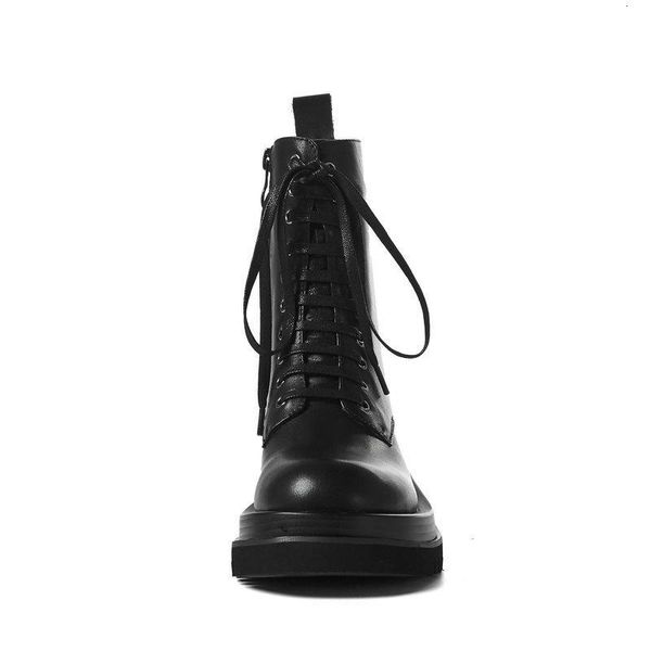 boots vintage genuine leather winter platform cross tied fashion chunky heels pumps office lady basic shoes woman oa6j, Black
boots vintage genuine leather winter platform cross tied fashion chunky heels pumps office lady basic shoes woman oa6j, Black