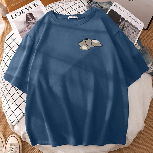 men's t-shirts koala lying flat on the ground sleeping print tshirt men spring summer streetwear o-neck breathable fashion t-shirt, White;black
men's t-shirts koala lying flat on the ground sleeping print tshirt men spring summer streetwear o-neck breathable fashion t-shirt, White;black