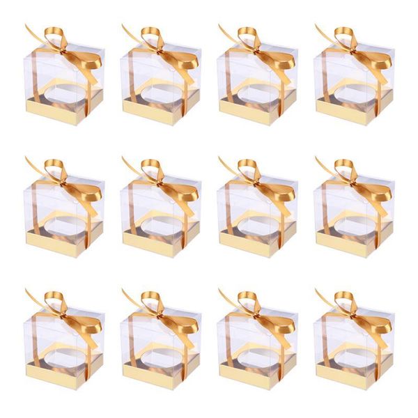 gift wrap 12pcs transparent cake boxes pvc packaging dessert baking container with ribbon party favors
gift wrap 12pcs transparent cake boxes pvc packaging dessert baking container with ribbon party favors