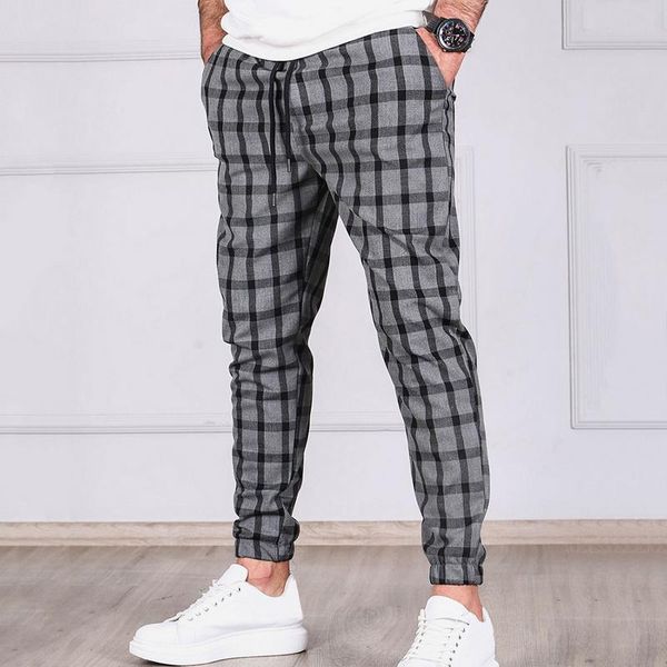 men's pants stripe casual loose pencil slim fit plaid side skinny trousers sports streetwear jogger autumn sweatpants, Black
men's pants stripe casual loose pencil slim fit plaid side skinny trousers sports streetwear jogger autumn sweatpants, Black