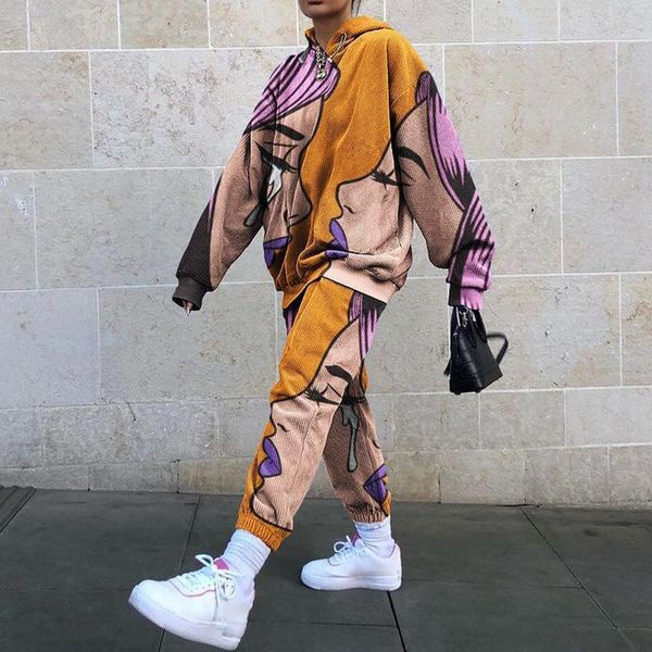 fun printing design very thin women tracksuits pants suit 2 piece set tracksuit autumn loose casual girls plus size, Gray
fun printing design very thin women tracksuits pants suit 2 piece set tracksuit autumn loose casual girls plus size, Gray