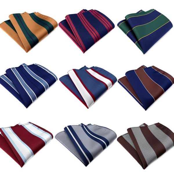 bow ties fashion silk pocket square striped suit tie for men vintage retro handkerchief 25*25cm wedding towel mans hankies, Black;gray
bow ties fashion silk pocket square striped suit tie for men vintage retro handkerchief 25*25cm wedding towel mans hankies, Black;gray