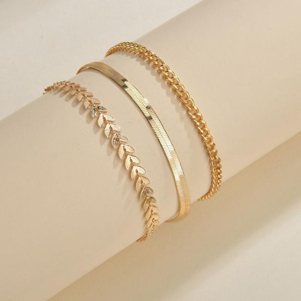 anklets 3pcs/lot gold color simple chain sets for women beach foot jewelry leg ankle bracelets accessories trend, Red;blue
anklets 3pcs/lot gold color simple chain sets for women beach foot jewelry leg ankle bracelets accessories trend, Red;blue