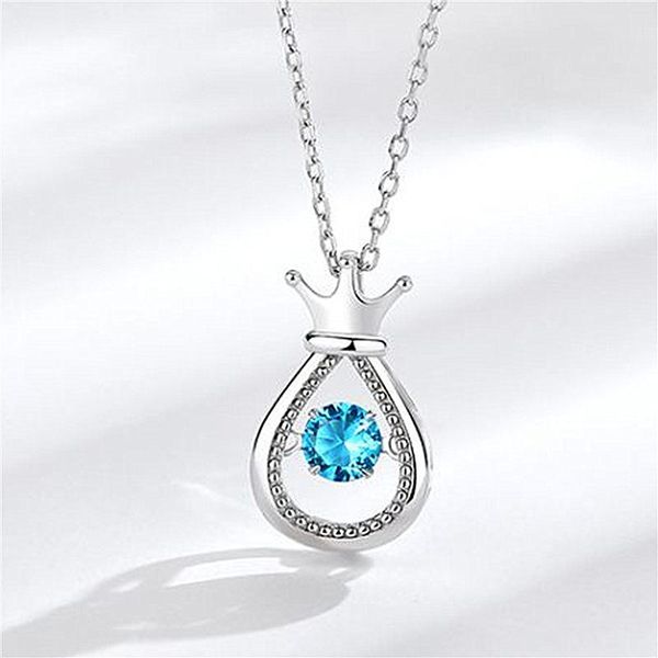 pendant necklaces luxury queen crown wedding necklace female crystal round stone rose gold silver color chain for women
pendant necklaces luxury queen crown wedding necklace female crystal round stone rose gold silver color chain for women