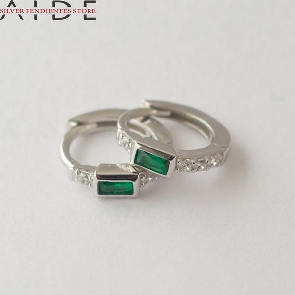 hoop & huggie aide women round fashionable green zircon hoops earrings simple s925 sterling silver diamond earring bijoux femme, Golden;silver
hoop & huggie aide women round fashionable green zircon hoops earrings simple s925 sterling silver diamond earring bijoux femme, Golden;silver