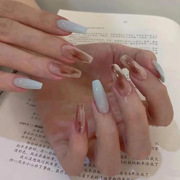 false nails 24pcs/box french ballerina manicure tool full cover detachable fake nail tips coffin wearable, Red;gold
false nails 24pcs/box french ballerina manicure tool full cover detachable fake nail tips coffin wearable, Red;gold