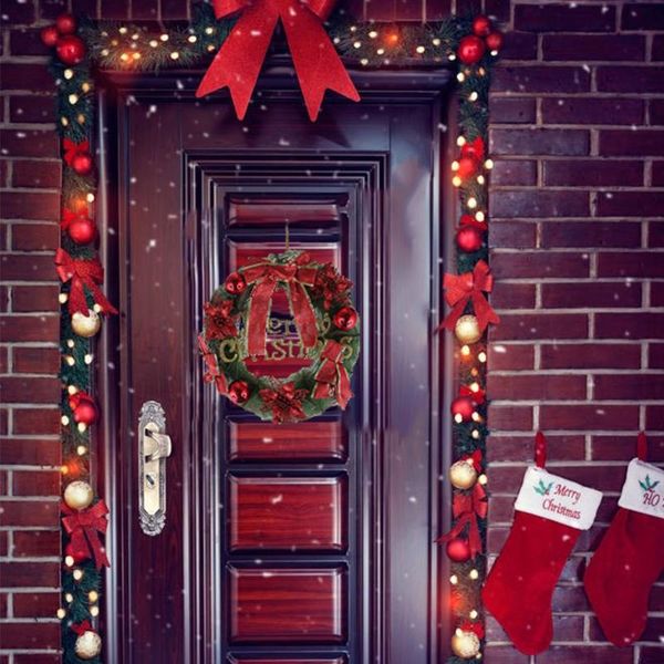 garland arrangement christmas ornament wreath decorative 40cm bow decoration flowers & wreaths
garland arrangement christmas ornament wreath decorative 40cm bow decoration flowers & wreaths