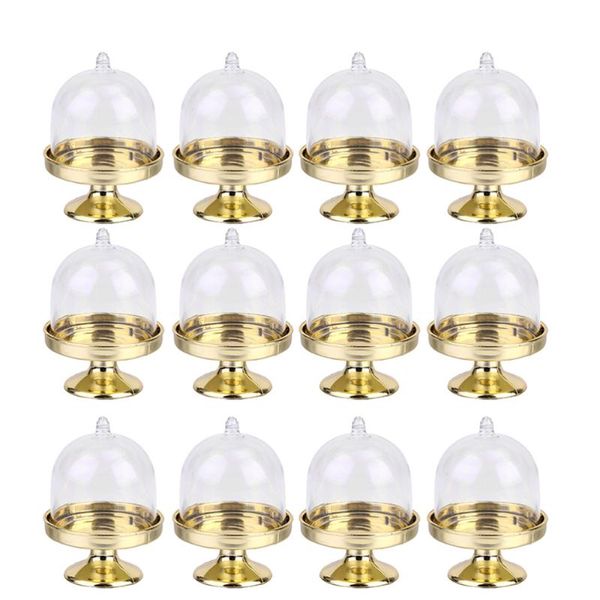 gift wrap 12pcs transparent candy storage boxes creative dessert cupcake holder party cake tray (golden base)
gift wrap 12pcs transparent candy storage boxes creative dessert cupcake holder party cake tray (golden base)