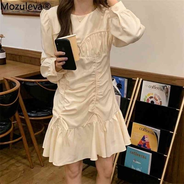 retro dresses trumpet long sleeves drawstring folds gentle french mermaid sweet female fashion short-dresses 210416, White
retro dresses trumpet long sleeves drawstring folds gentle french mermaid sweet female fashion short-dresses 210416, White