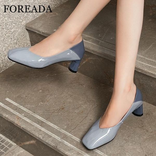dress shoes foreada natural genuine leather woman med heels chunky heel female pumps office square toe ladies footwear apricot blue 39, Black
dress shoes foreada natural genuine leather woman med heels chunky heel female pumps office square toe ladies footwear apricot blue 39, Black