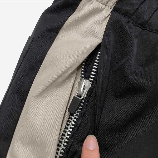 high street fog season 6 main line breasted feel of god contrast stitching ribbon casual pantszhzk, Black
high street fog season 6 main line breasted feel of god contrast stitching ribbon casual pantszhzk, Black