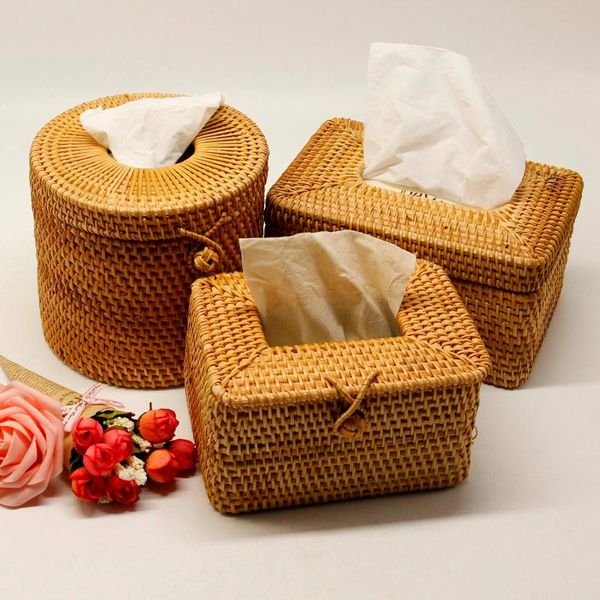 tissue boxes & napkins 40# rattan box creative handmade simple atmosphere retro deskdecoration storage for home office
tissue boxes & napkins 40# rattan box creative handmade simple atmosphere retro deskdecoration storage for home office