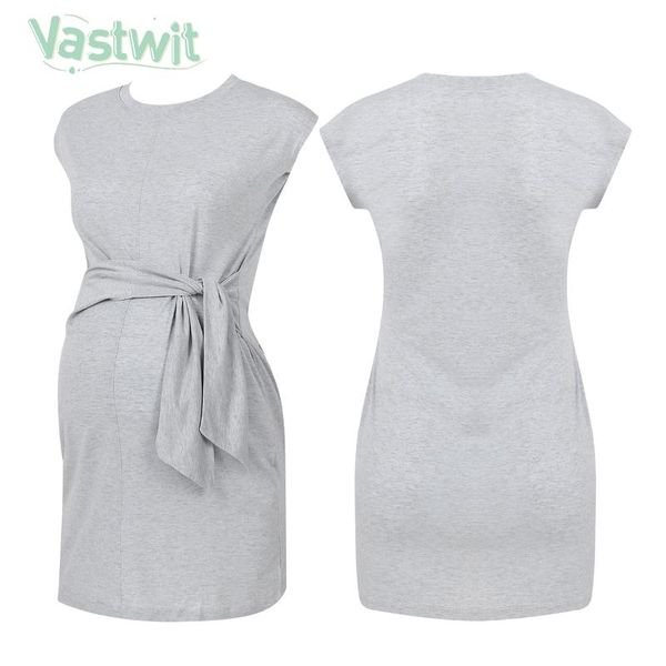 maternity dresses summer pure color wrap with belt tie-in waist pregnant women dress pregnancy soft loose high, White
maternity dresses summer pure color wrap with belt tie-in waist pregnant women dress pregnancy soft loose high, White