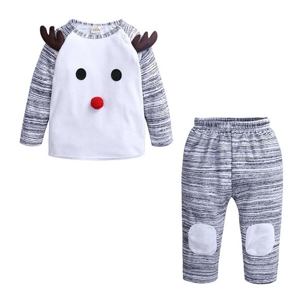 christmas infant baby boys girls long sleeve + pants clothing sets autumn winter kids clothes suits 210521, White
christmas infant baby boys girls long sleeve + pants clothing sets autumn winter kids clothes suits 210521, White