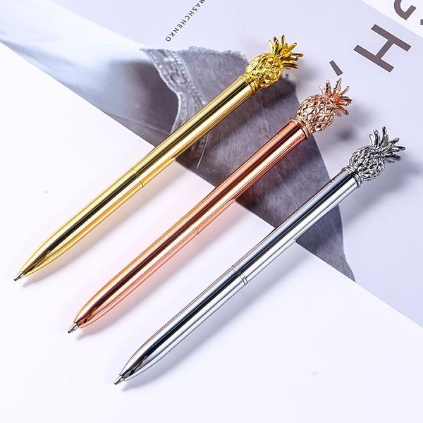 special metal pine pen ball point, Blue;orange