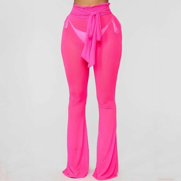 women see through beach pants mesh sheer wide leg high waist bikini cover up long trousers summer casual ladies costume female women's, Black;white
women see through beach pants mesh sheer wide leg high waist bikini cover up long trousers summer casual ladies costume female women's, Black;white