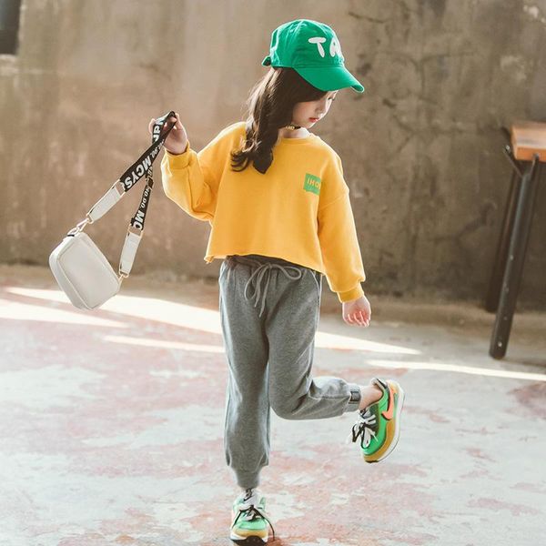 clothing sets comfortable teenage spring autumn warm children girls suit sweater jeans 2pcs/sets yellow grey kids sport school high q, White
clothing sets comfortable teenage spring autumn warm children girls suit sweater jeans 2pcs/sets yellow grey kids sport school high q, White