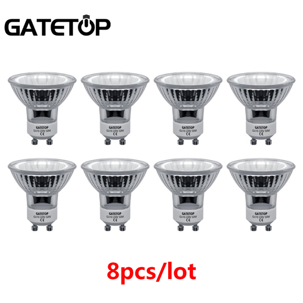 other lighting bulbs & tubes size halogen lamp 50w 8pcs/lot gu10 220-240v crystal chandelier home decoration
other lighting bulbs & tubes size halogen lamp 50w 8pcs/lot gu10 220-240v crystal chandelier home decoration