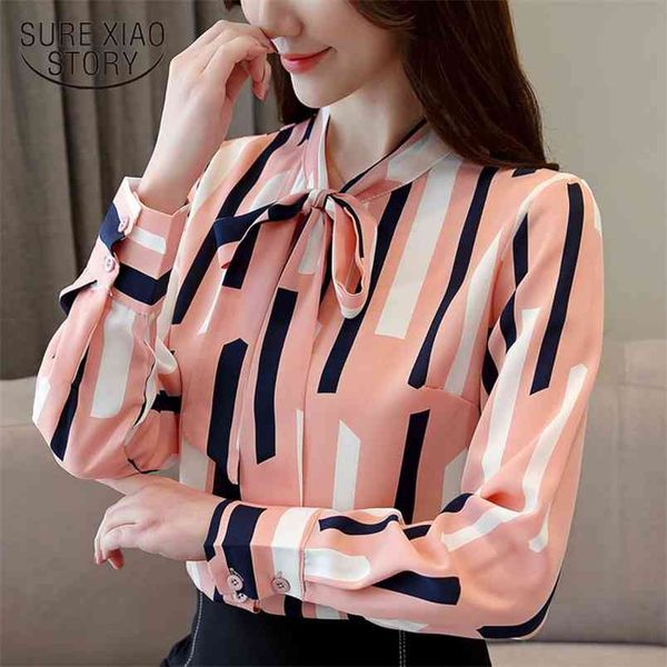 fashion women blouses striped chiffon shirt long sleeve shirts bow collar office 2266 50 210506, White
fashion women blouses striped chiffon shirt long sleeve shirts bow collar office 2266 50 210506, White