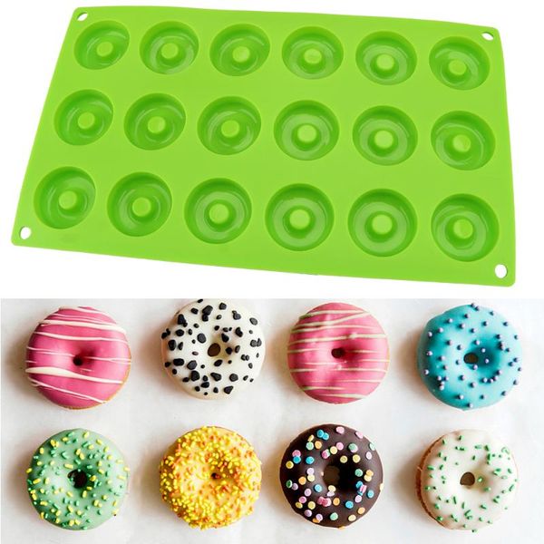 baking moulds donut dessert pan 18-cavity silicone mould bakeware mini chocolate mold 4cm biscuit cake molds tools
baking moulds donut dessert pan 18-cavity silicone mould bakeware mini chocolate mold 4cm biscuit cake molds tools