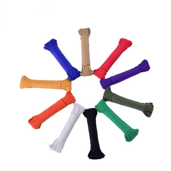 outdoor gadgets nylon rope parachute lanyard mountaineering tent camping clothesline
outdoor gadgets nylon rope parachute lanyard mountaineering tent camping clothesline