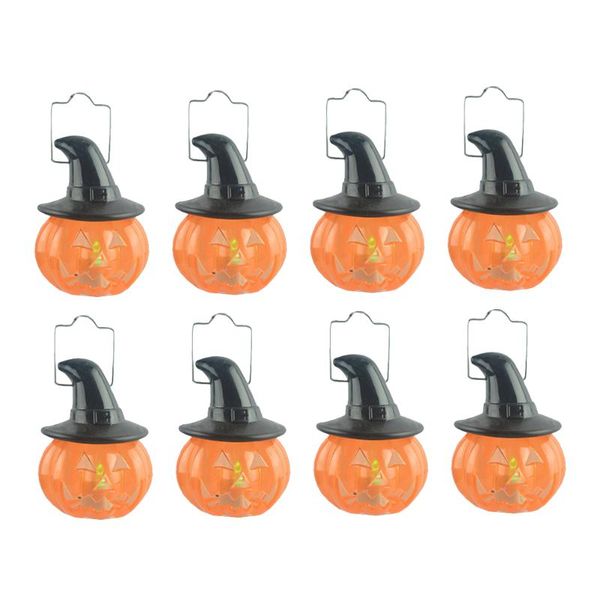 party decoration 8pcs glowing pumpkin lamp portable led lantern plastic decorative props
party decoration 8pcs glowing pumpkin lamp portable led lantern plastic decorative props