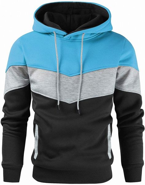 gesean men's novelty color block pullover fleece hoodie long sleeve casual sweatshirt with pocket n8n8#, Black
gesean men's novelty color block pullover fleece hoodie long sleeve casual sweatshirt with pocket n8n8#, Black
