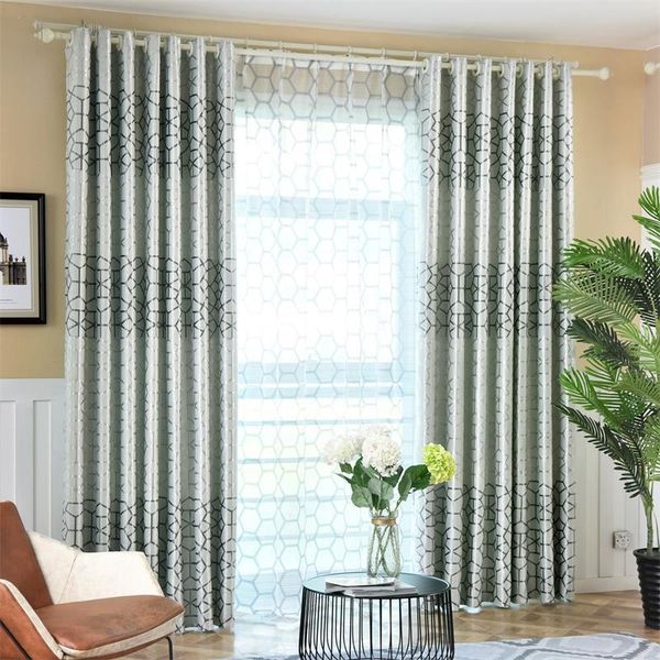 curtain & drapes modern simple thick jacquard gray blackout cucurtains for bedroom living room sheer ready made
curtain & drapes modern simple thick jacquard gray blackout cucurtains for bedroom living room sheer ready made