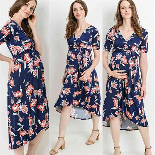 maternity gown summer european and american women's v-neck printed belt long skirt dress pw15 210726, White
maternity gown summer european and american women's v-neck printed belt long skirt dress pw15 210726, White