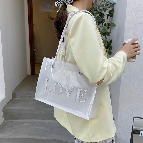evening bags summer 2021 fashion women's transparent pvc handbags large capacity simple shoulder
evening bags summer 2021 fashion women's transparent pvc handbags large capacity simple shoulder