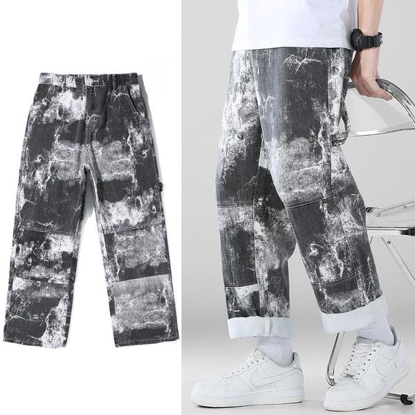 men's jeans 2021men hip hop fashion loose straight trousers simple design cozy students daily casual street denim bottoms, Blue
men's jeans 2021men hip hop fashion loose straight trousers simple design cozy students daily casual street denim bottoms, Blue