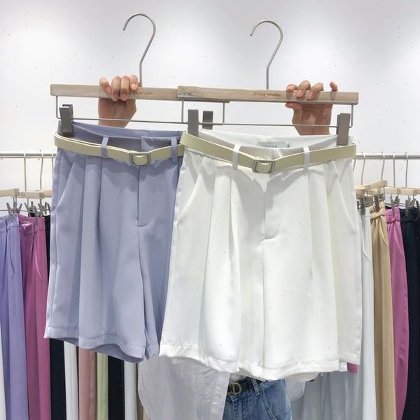 women short summer shorts for solid color high waist korean fashion loose bottoms streetwear pantalones cortos mujer, White;black
women short summer shorts for solid color high waist korean fashion loose bottoms streetwear pantalones cortos mujer, White;black