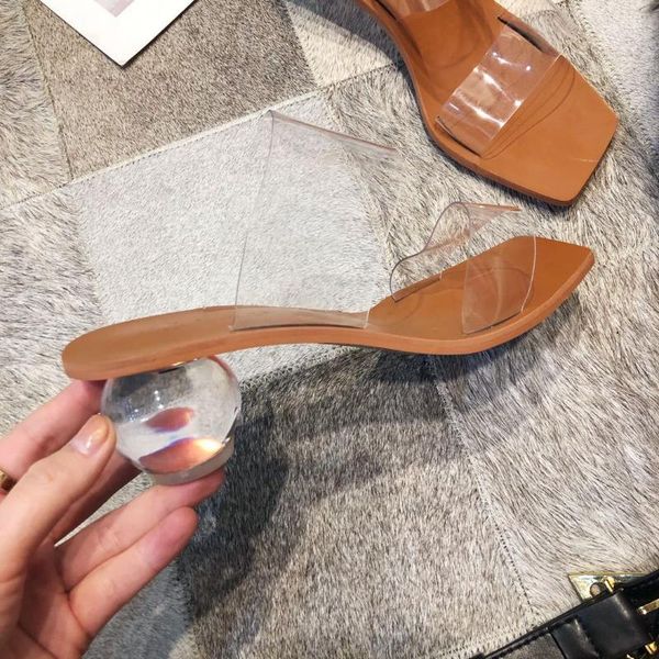slippers square toe shoes woman's transparent heel slides heeled mules med fashion 2021 high soft luxury summer basic scandals s, Black
slippers square toe shoes woman's transparent heel slides heeled mules med fashion 2021 high soft luxury summer basic scandals s, Black