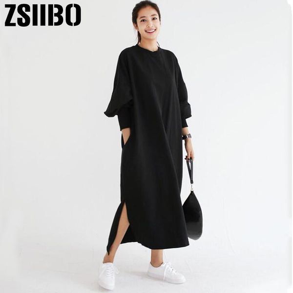 casual dresses women sweater dress winter long sleeve fashion o-neck lantern striped plus size pockets, Black;gray
casual dresses women sweater dress winter long sleeve fashion o-neck lantern striped plus size pockets, Black;gray