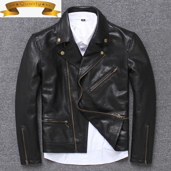 short coat men's sheepskin genuine leather jacket men vintage motorcycle real jackets biker 17817 kj3110 & faux, Black
short coat men's sheepskin genuine leather jacket men vintage motorcycle real jackets biker 17817 kj3110 & faux, Black