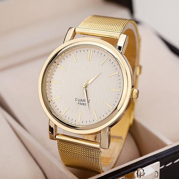 wristwatches women wacthes 2021 gold casual quartz watch full stainless steel watches metal mesh relojes clock men wristwatch, Slivery;brown
wristwatches women wacthes 2021 gold casual quartz watch full stainless steel watches metal mesh relojes clock men wristwatch, Slivery;brown